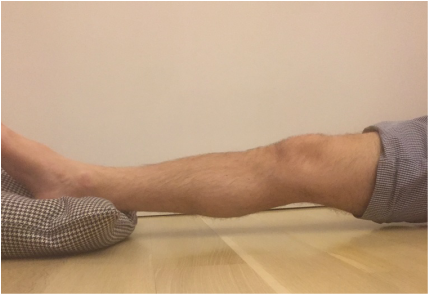 knee extension stretch